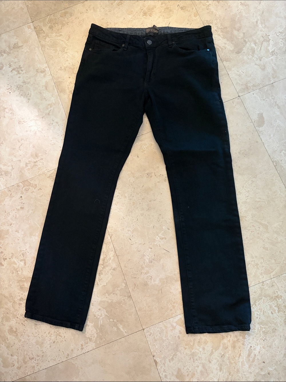 Men's Black Slim Jeans PPD